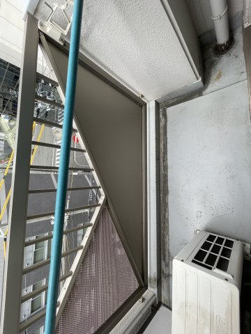 ユーパレス天満のバルコニー|落ち着いた時間を過ごせるバルコニーです