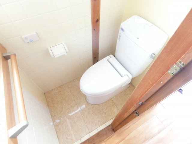 丈六貸家のトイレ