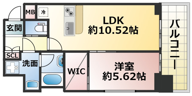【間取り】 | プレジオ天満