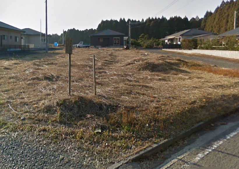 曽於市末吉町二之方の売地の外観