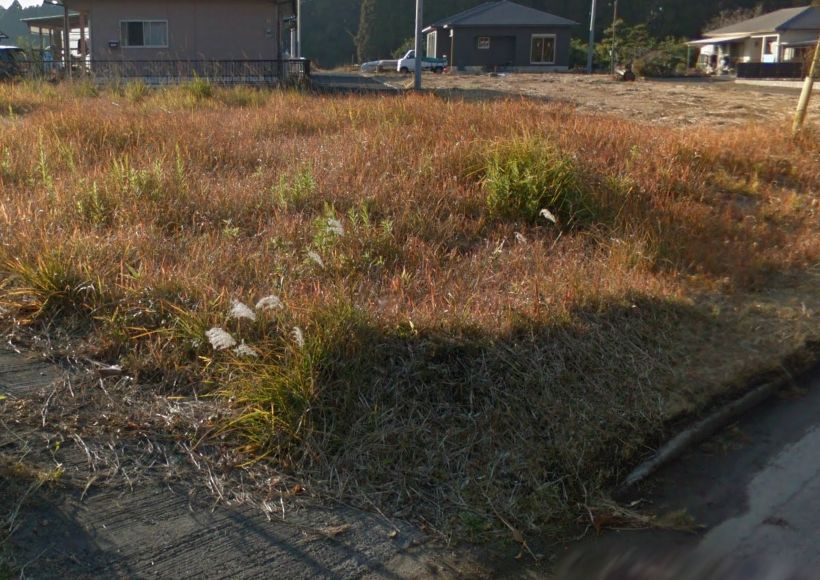 曽於市末吉町二之方の売地の外観