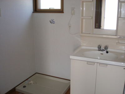 【洗面所】 | エスポワールⅠ | 洗面所・洗濯機置き場