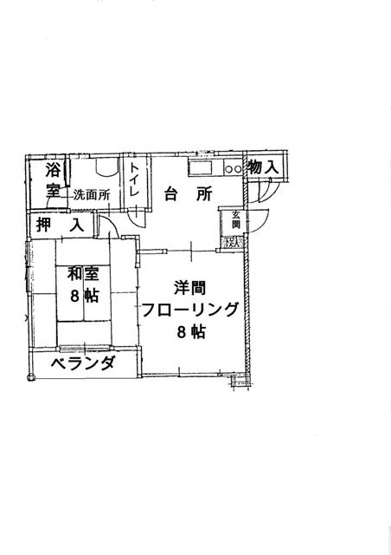 【間取り】 | エスポワールⅠ