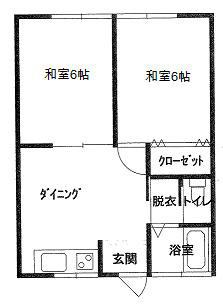 【間取り】 | 藤村アパート