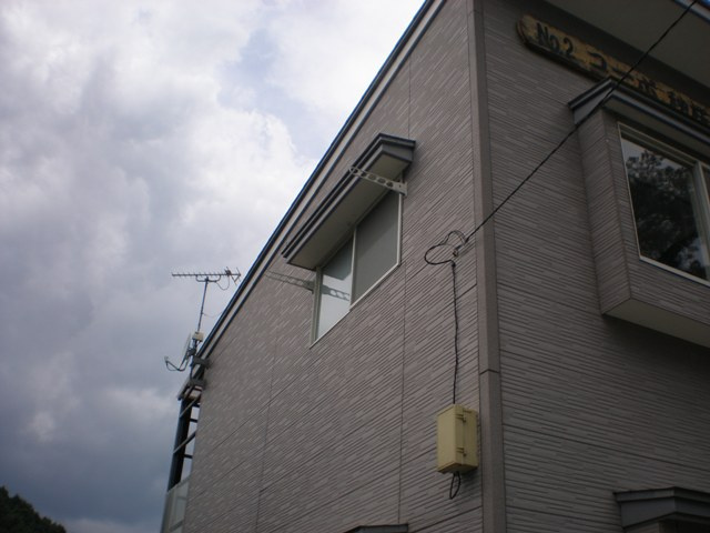 【外観】 | コーポ秋桜 | 洗濯物干し