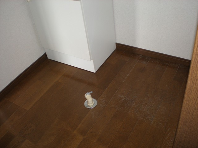 【収納】 | コーポ秋桜 | 洗濯機置き場