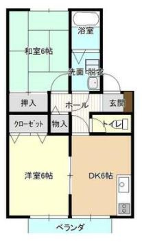 ソレイユ壱番館の間取り