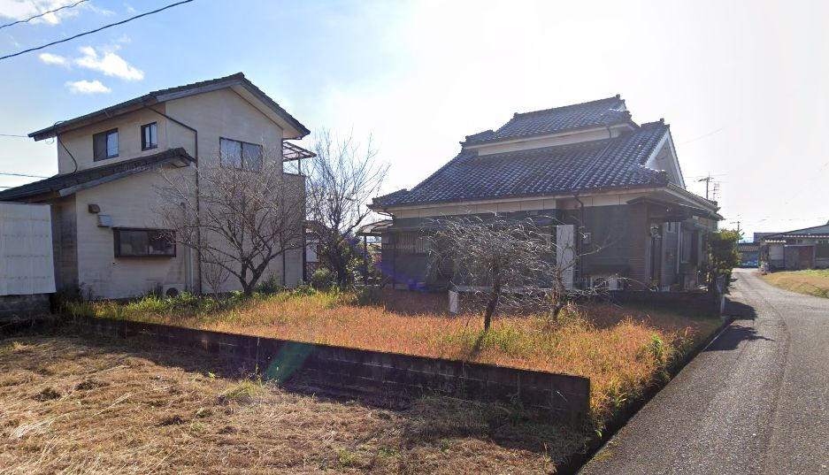 都城市上水流町の売地の外観