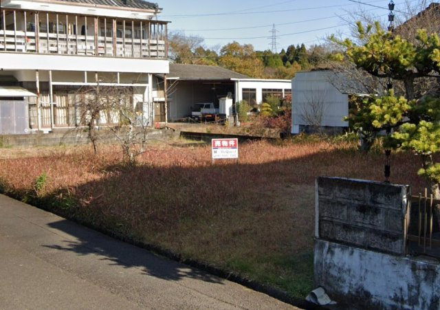 都城市上水流町の売地の外観