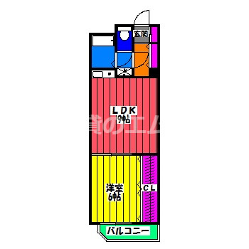 【間取り】 | ツバサ２１博多 | ツバサ２１博多の間取り