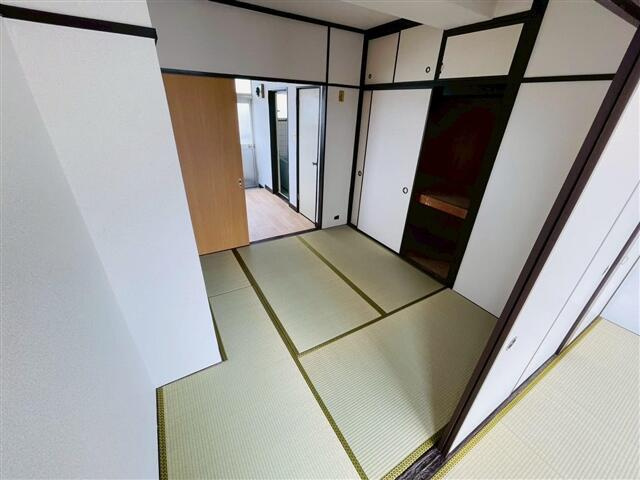 天王マンションの和室