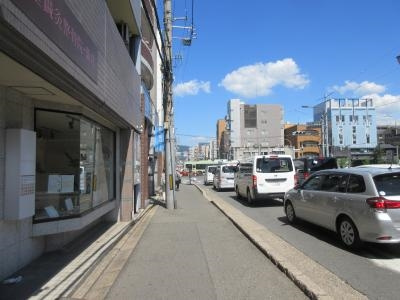 アルテハイム二条城の周辺|前面道路