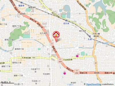 【地図】 | ユーミー乃万Ⅱ・