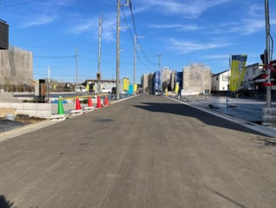 【前面道路含む現地写真】 | 東村山市恩多町Ⅴ期