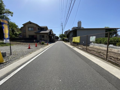 【前面道路含む現地写真】 | 宇治市宇治壱番　売土地