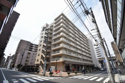 【外観】 | ダイアパレス鶴見第２ | 総戸数２０３戸、昭和５６年１０月築、管理人は日勤勤務につき管理体制良好です♪