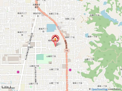 【地図】 | アルフラットひめばらA・B