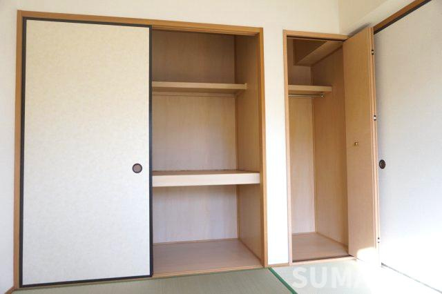 熊本市東区尾ノ上２丁目の賃貸マンションの収納