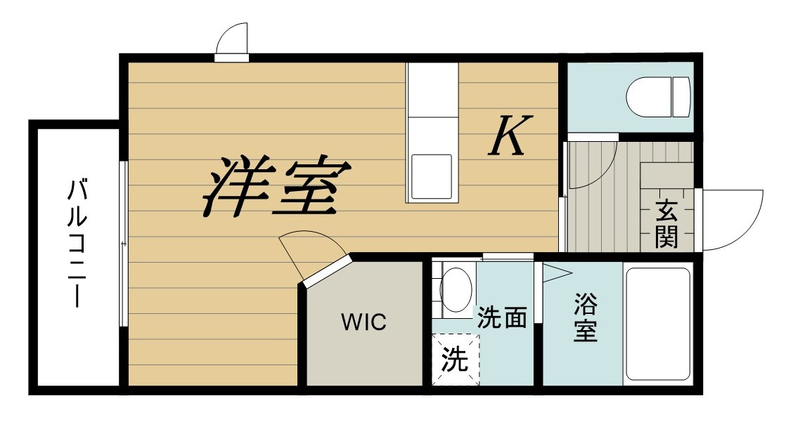フレージェの間取り