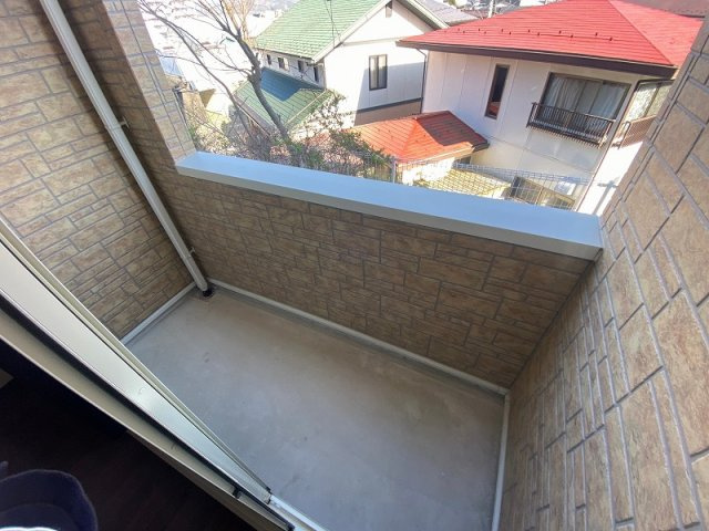 プレザントヒルのバルコニー