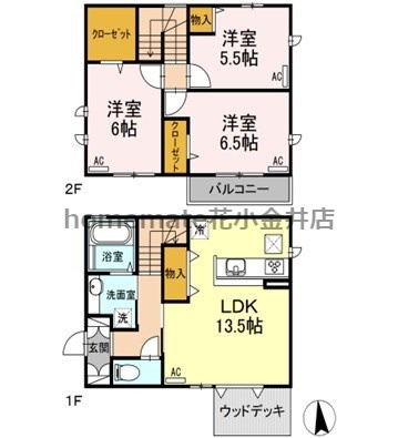 【間取り】 | サンクレアT