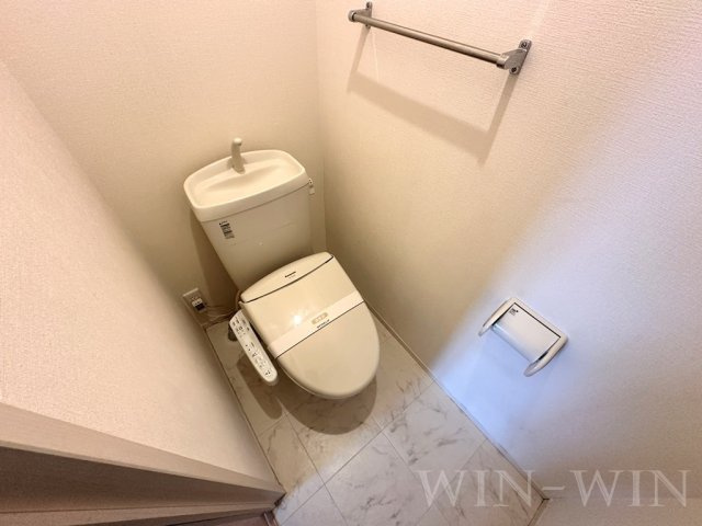 ソシエ B棟のトイレ