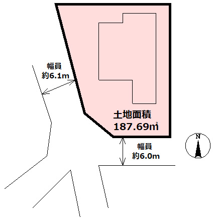 三田市富士が丘６丁目　土地