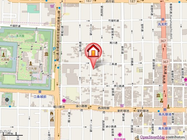 プラネシア烏丸御池の地図