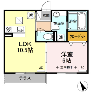 【間取り】 | オンブラージュ・マロニエ