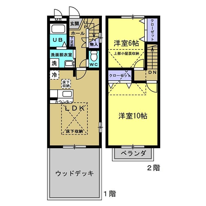ルートの間取り