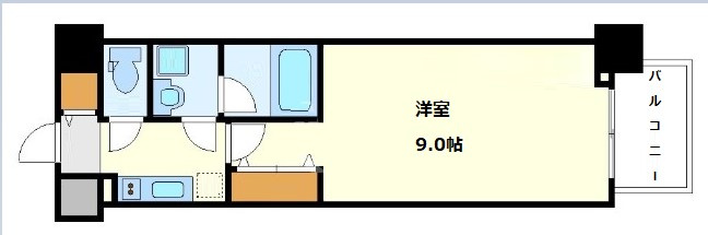 【間取り】 | コンフォリア京町堀