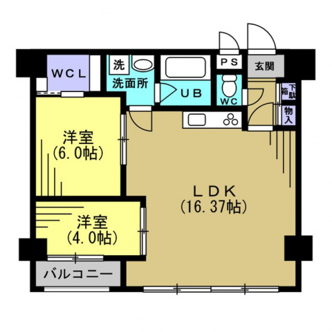 S-FORT乙川の間取り