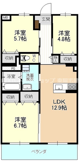 【間取り】 | ウィングヴィーナス