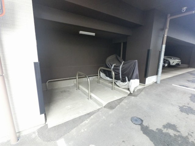 【その他共用部分】 | クリオ横濱浅間町 | バイク置場です。