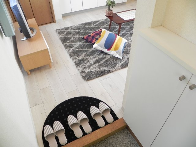 カナダハウスの玄関