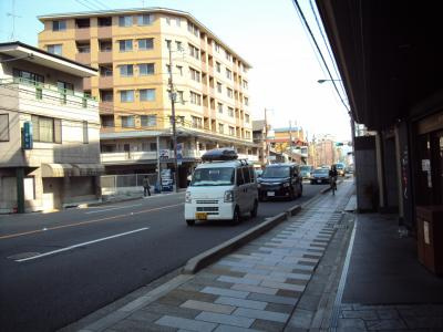 ベラジオ京都清水の周辺|前面道路