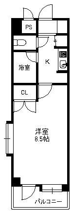 【間取り】 | ラグゼ博多駅南