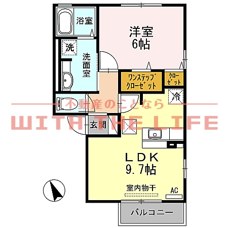 ランプロン【キャッシュバック対象】の間取り