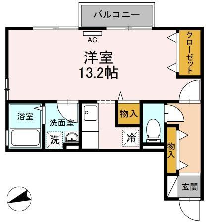 セジュールSFK　B棟の間取り