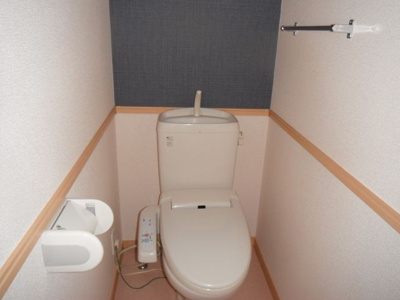 【トイレ】 | クレアールA | お洒落な内装のトイレです。