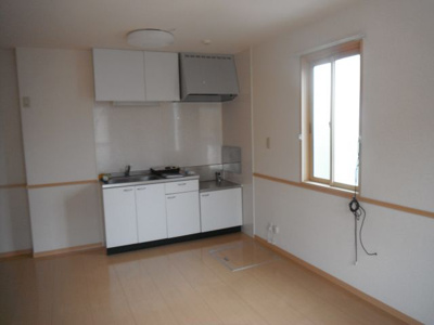 【キッチン】 | クレアールA | 収納が充実したキッチンです。