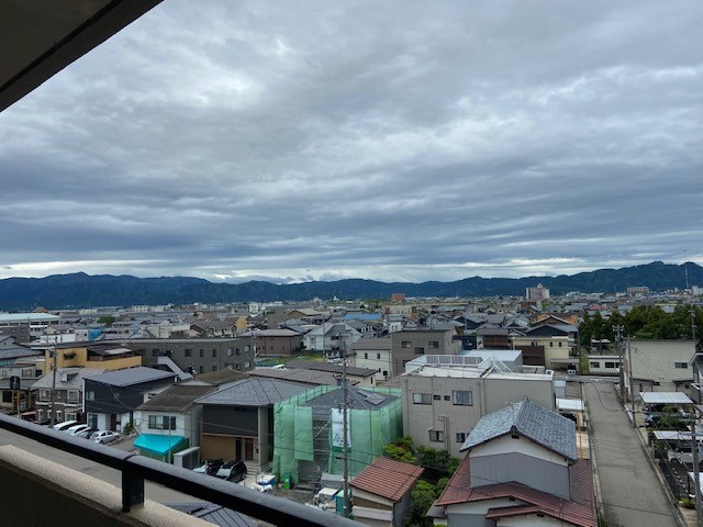 アパガーデンコート西方の展望