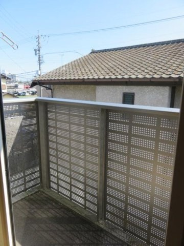 ジョリ　シャンブルのバルコニー