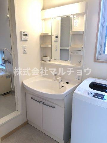 サラナHOUSEの独立洗面台|独立洗面台です