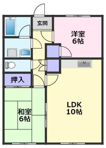 【間取り】 | 藤パープル