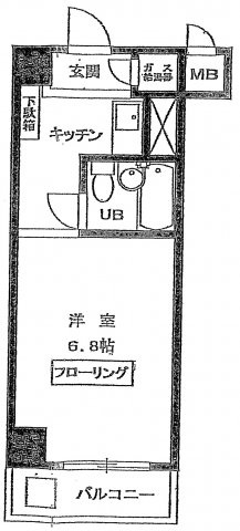 グランドメゾン新宿御苑の間取り