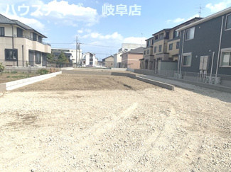 【外観】 | 岐阜市岩地　新築建売　全2棟　6月末完成予定！駅近物件！敷地面積60坪以上！お車スペース3台以上可能