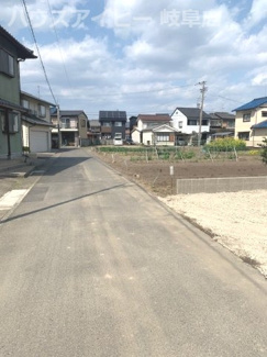 【外観】 | 岐阜市岩地　新築建売　全2棟　6月末完成予定！駅近物件！敷地面積60坪以上！お車スペース3台以上可能