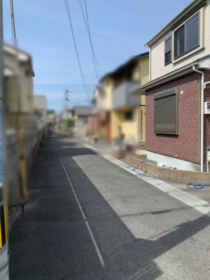 【前面道路含む現地写真】 | 大津市桜野町1丁目9-13　中古戸建