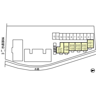 【区画図】 | モナリエａｎ